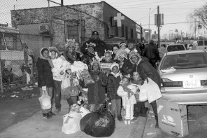 Christmas Presents and Clothing Distributed in Coney Island
